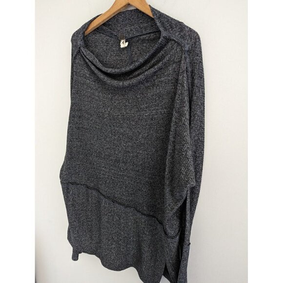 Free People We The Free Anthropologie Londontown Ribbed Thermal Knit Top - Picture 10 of 10